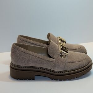 MICHAEL Michael Kors Suede Parker Lug Loafers Size 8